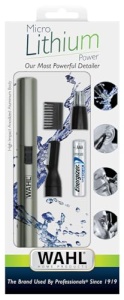 Aparat de tuns parul Wahl Micro Lithium pentru barbati si femei, aparat de tuns nas/urechi si sprancene 3 in 1, baterie cu litiu, capete lavabile - Img 3