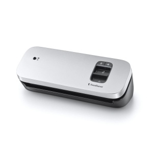 Aparat de vacuumare FoodSaver VS1190X, compact, argintiu, cu accesorii incluse