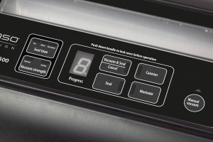 Aparat de vidat CASO FastVac 500 cu pompa dubla functie de sigilare si accesorii incluse - Img 5