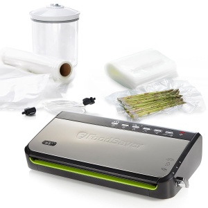 Aparat de vidat Foodsaver FFS005X, cu 5 pungi si functie de taiere