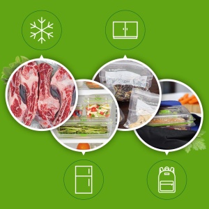 Aparat de vidat FoodSaver FFS017, cu functie de marinare, 0.94L, argintiu - Img 5