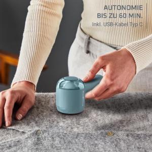 Aparat pentru indepartarea scamelor Rowenta Easy Care JA8002E0, autonomie 60 minute, albastru - Img 5