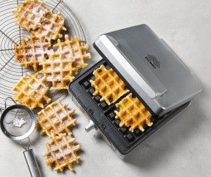Aparat pentru vafe DOMO DO9047WN 1400W Antiaderent Design compact - Img 4