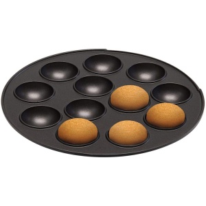 Aparat vafe 3 in 1 Bestron, fier de vafe cu 3 placi de copt interschimbabile: vafe, gogoase si cake pop, inclusiv cos suspendat si acoperire antiaderenta, 700 wati, culoare: menta - Img 4
