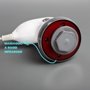 ARDES - Masaj profesional anticelulitic cu incalzitor cu infrarosu pentru fese si picioare cu 4 accesorii interschimbabile si geanta de calatorie model ARM240N - Img 3