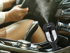 Aroma-Diffusor si Umidificator Auto BEPER P205DIF100, 25 ml, 1,5-2 W, Negru - Img 10