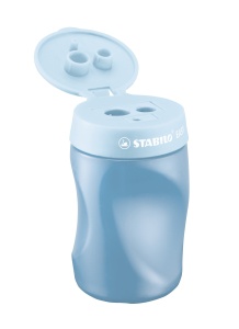 Ascutitor ergonomic STABILO EASYsharpener 3 in 1, pentru creioane si carioci, diverse culori - Img 3