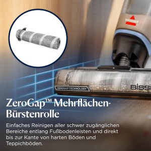 Aspirator BISSELL CrossWave Edge, accesorii originale, perie ZeroGap, filtru inclus - Img 2