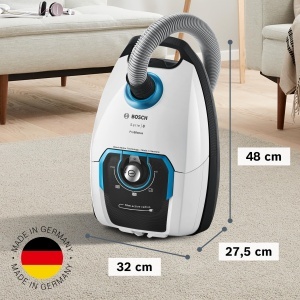Aspirator Bosch BGB75XSIL, 650 W, alb, cu 10 ani garantie motor - Img 2