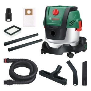 Aspirator Bosch PAS15-220, 1200W, cu adaptor universal si filtru pentru umeduscat