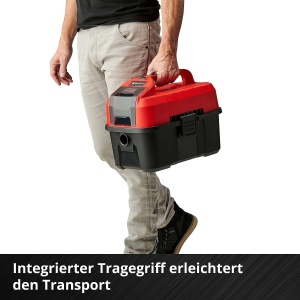 Aspirator cu acumulator Einhell TE-VC 1810 Li-Solo, 10L, mobil, multifunctional - Img 9