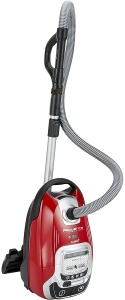 Aspirator cu sac Rowenta Silence Force RO7473 45L motor eficient negru-rosu