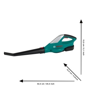 Aspirator de frunze pentru copii Theo Klein 2776, design Bosch, 52 cm, cu functie de suflare - Img 4