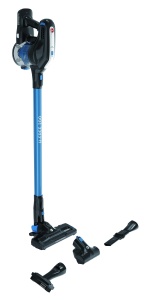 Aspirator fara fir Hoover H-Free 200 Pets HF222UPT, 22V, usor, negrualbastru