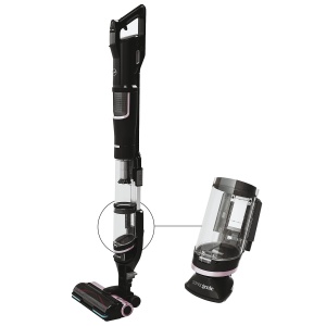 Aspirator fara fir Hoover HFX cu duza pentru par de animale de companie si LED, aspirare pana la 120 m2 I Aspirator fara fir cu Corner Genie(tm) pentru curatarea colturilor si marginilor I cu anti-rasucire impotriva parului incurcat [HFX10P] - Img 1