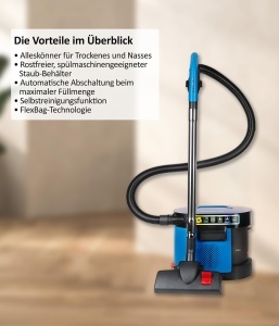 Aspirator Genius Invictus C9, 1000W, 4L, 6 duze, auto si interior - Img 5