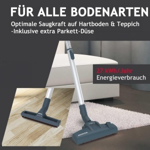 Aspirator Hoover Breeze BR71_BR20 fara sac pentru par de animale 2L 5m cablu Mini-Turboduza - Img 4