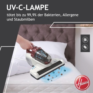 Aspirator Hoover Ultra Vortex MBC500UV, 500 W, 3-in-1, pentru saltele si textile - Img 4