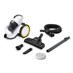 Aspirator Karcher VC 3 (recipient pentru murdarie fara sac, transparent si lavabil, caracteristici de confort, filtru Hepa extrem de eficient, filtreaza particulele alergice, 700 wati) - Img 1