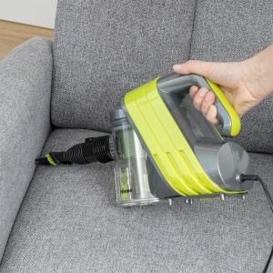 Aspirator multiciclon Tristar 2in1 cu cablu de 5 m - fara sac cu capacitate de 0,9 litri [600 wati], SZ-1918, negru, verde - Img 3