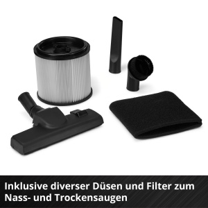 Aspirator multifunctional Einhell TE-VC 2580 SACL 1100W Filtru HEPA Clasa L - Img 5