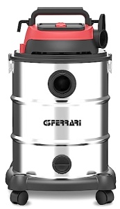Aspirator multifunctional G3 Ferrari G90034, 1200 W, 30 L, WetDry, filtru HEPA, InoxRosu - Img 2