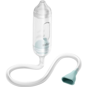 Aspirator nazal manual Braun BNA050 2 dimensiuni de varfuri fara BPA spalabil in masina de spalat vase