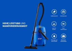 Aspirator Nilfisk Buddy II 18L, 1200 W, pentru uz casnic si profesional - Img 3