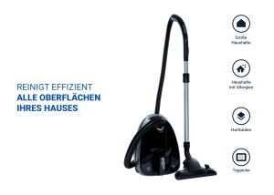 Aspirator Nilfisk Select BLSU13P08A1 cu HEPA-Filter, 8m, Energie A - Img 3