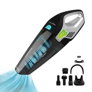 Aspirator portabil Cecotec Conga Popstar Micro, 18,5 V, fara sac, sistem umed si uscat, capacitate 500 ml, sistem ciclonic, putere mare de aspirare de 7,5 kPa, autonomie 20, filtru de mare putere - Img 1