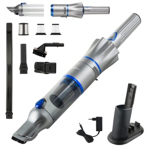 Aspirator portabil Genius Invictus One 2.0, 13000PA, 12 accesorii, albastru