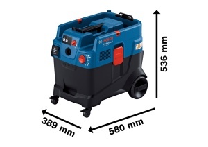 Aspirator profesional Bosch GAS 400 A, 1200 W, curatare automata AFC - Img 5