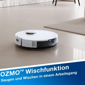Aspirator robot ECOVACS DEEBOT N20 Plus 8000Pa functie mop autonomie 300 minute alb - Img 5