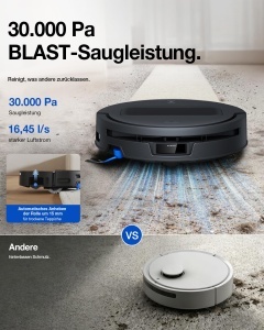 Aspirator robot ECOVACS DEEBOT T90 MAX, 30000 Pa, cu functie de mop - Img 3