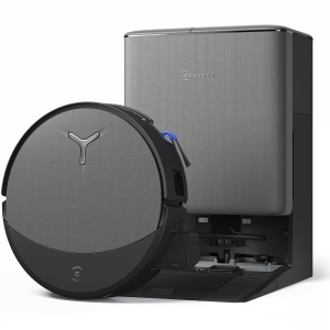 Aspirator Robot ECOVACS DEEBOT T90 PRO Omni, 30000 Pa, Functie de Mopping, Negru
