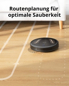 Aspirator Robot eufy G40 Hybrid, 2500Pa Saugkraft, Wischfunktion, Negru - Img 5