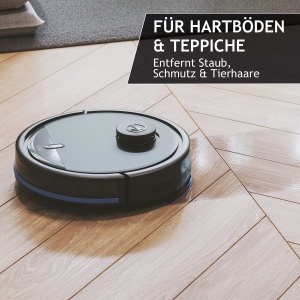 Aspirator robot Hoover HG5 HYDRO cu functie de spalare, navigare laser, aplicatie - Img 3
