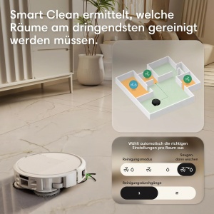 Aspirator robot iRobot Roomba 575 Combo cu statie de spalare, 25Kpa, negru - Img 7