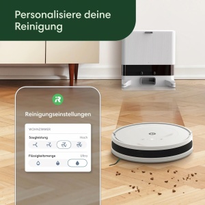 Aspirator robot iRobot Roomba Combo Essential 2 cu functie de spalare, autonomie 120 min - Img 7