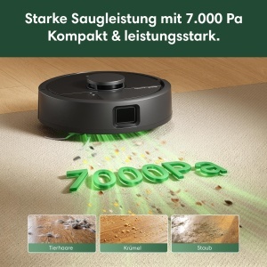 Aspirator robot iRobot Roomba Mini, AutoEmpty, 7000 Pa, Compact - Img 6
