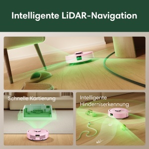 Aspirator robot iRobot Roomba Mini cu functie de spalare, AutoEmpty, LiDAR - Img 5