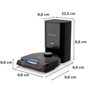 Aspirator robot Rowenta RR9695 X-Plorer Serie 240 AI perie pentru par de animale mop cu vibratii - Img 8
