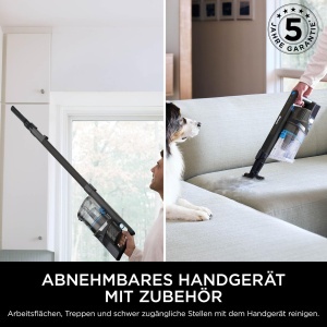 Aspirator Shark IZ370EU fara fir 50 min autonomie ideal pentru par de animale si alergeni - Img 5