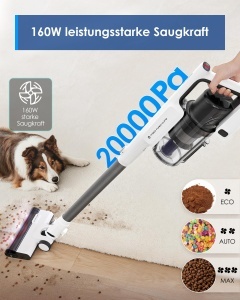 Aspirator Tineco A30S, fara fir, 160AW putere, 1L capacitate - Img 2