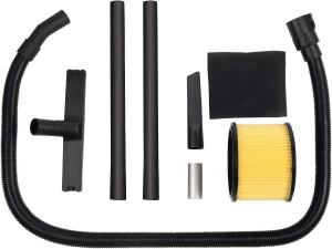 Aspirator umed/uscat Einhell TC-VC 1930 SA (1.500 wati, recipient din otel inoxidabil de 30 l, autom. Priza aparat, incl. furtun de aspiratie + tub prelungitor, duza combinata / duza pentru crapaturi, diverse filtre) - Img 2