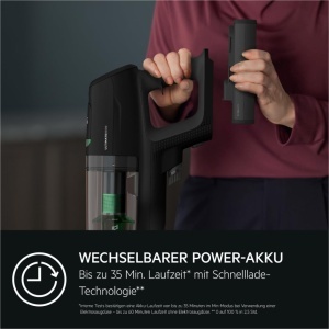 Aspirator vertical AEG Ultimate 8000 OKO AP81B25OKO 252V 3 moduri filtru 5 trepte negru - Img 6