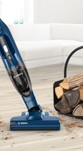 Aspirator vertical Bosch Readyyy BBHF216, 2in1, 16V, autonomie 40 min, albastru - Img 7