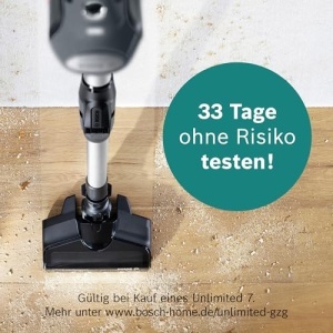 Aspirator vertical Bosch Unlimited 7 BCS711A fara sac LED tub flexibil motor TurboSpin gri - Img 14