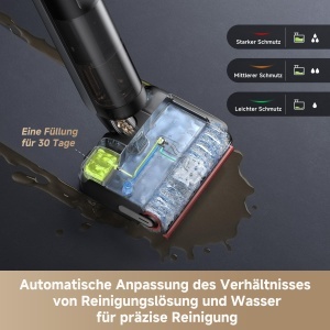 Aspirator vertical cu abur Dreame H15 Pro FoamWash, negru - Img 4