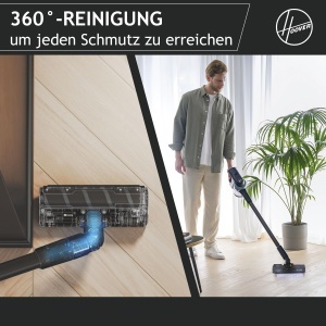 Aspirator vertical Hoover HF401P LED Anti-Twist pentru par de animale - Img 3